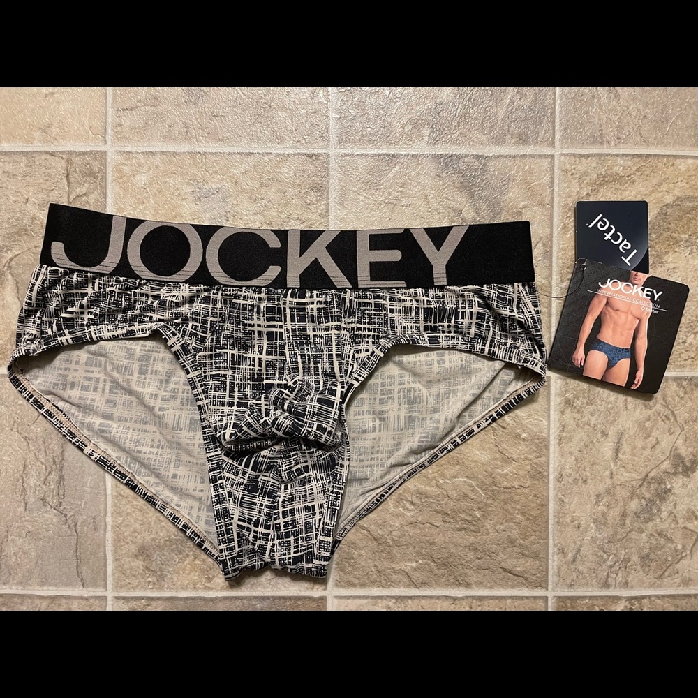 *Rare* Jockey International Collection Tactel® Brief (Cream)